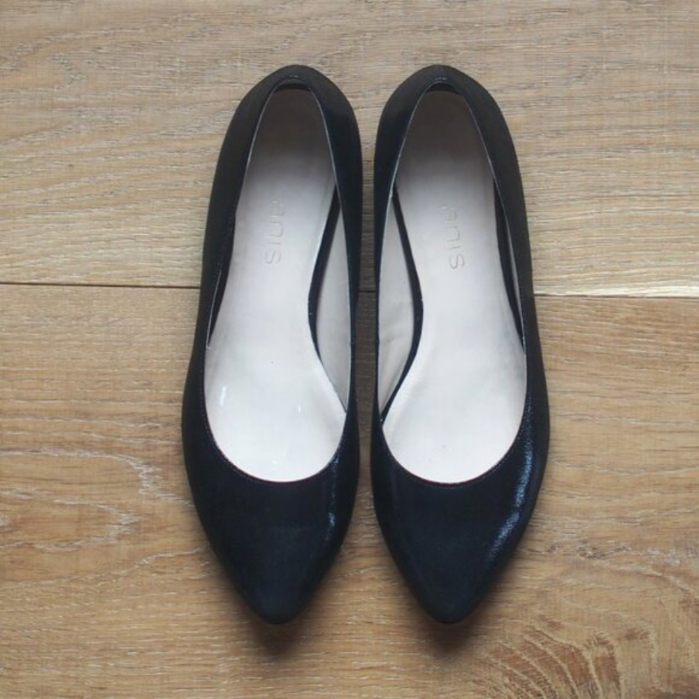 Anis | 100% Genuine Leather Ballerina Flats Shoes